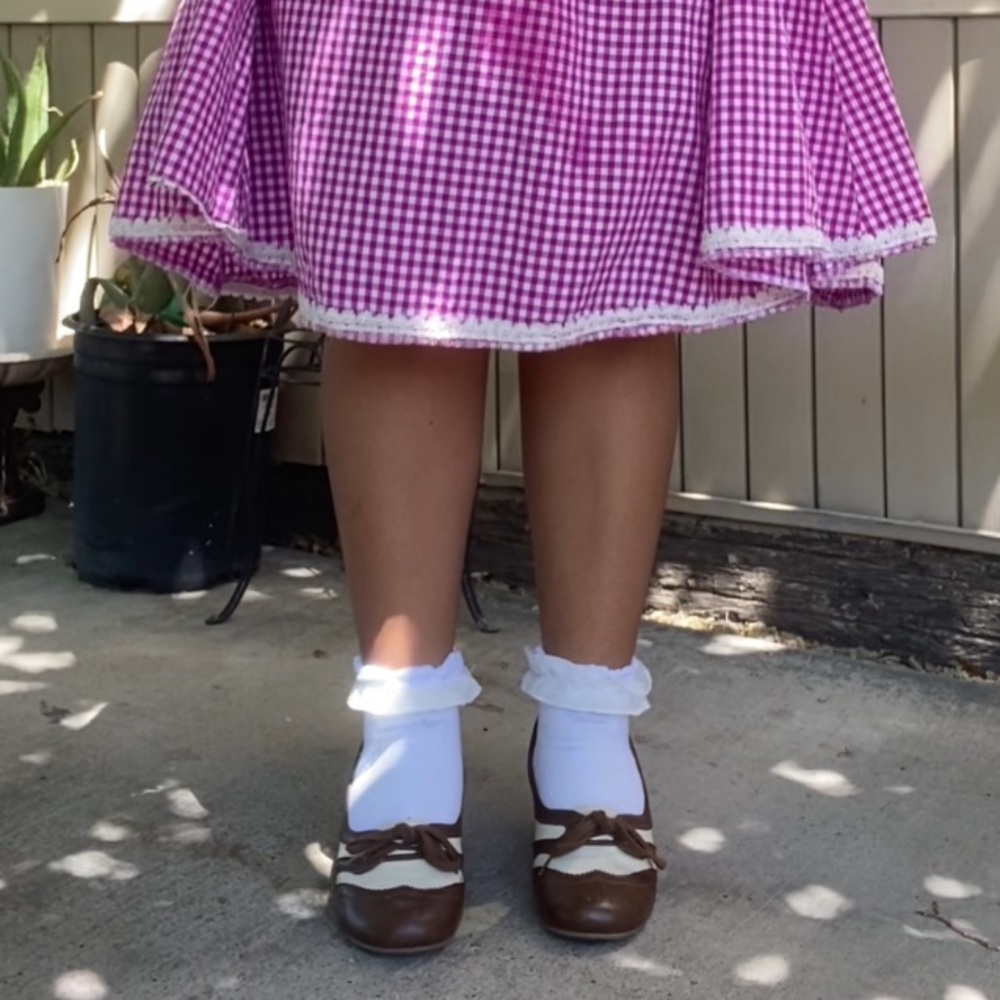 vintage granny heels
